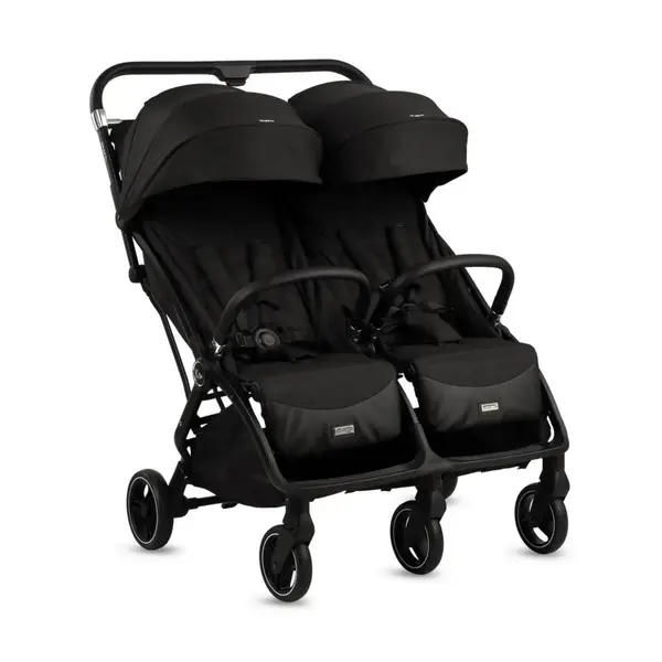 Kraft Duplo İkiz Bebek Arabası Black