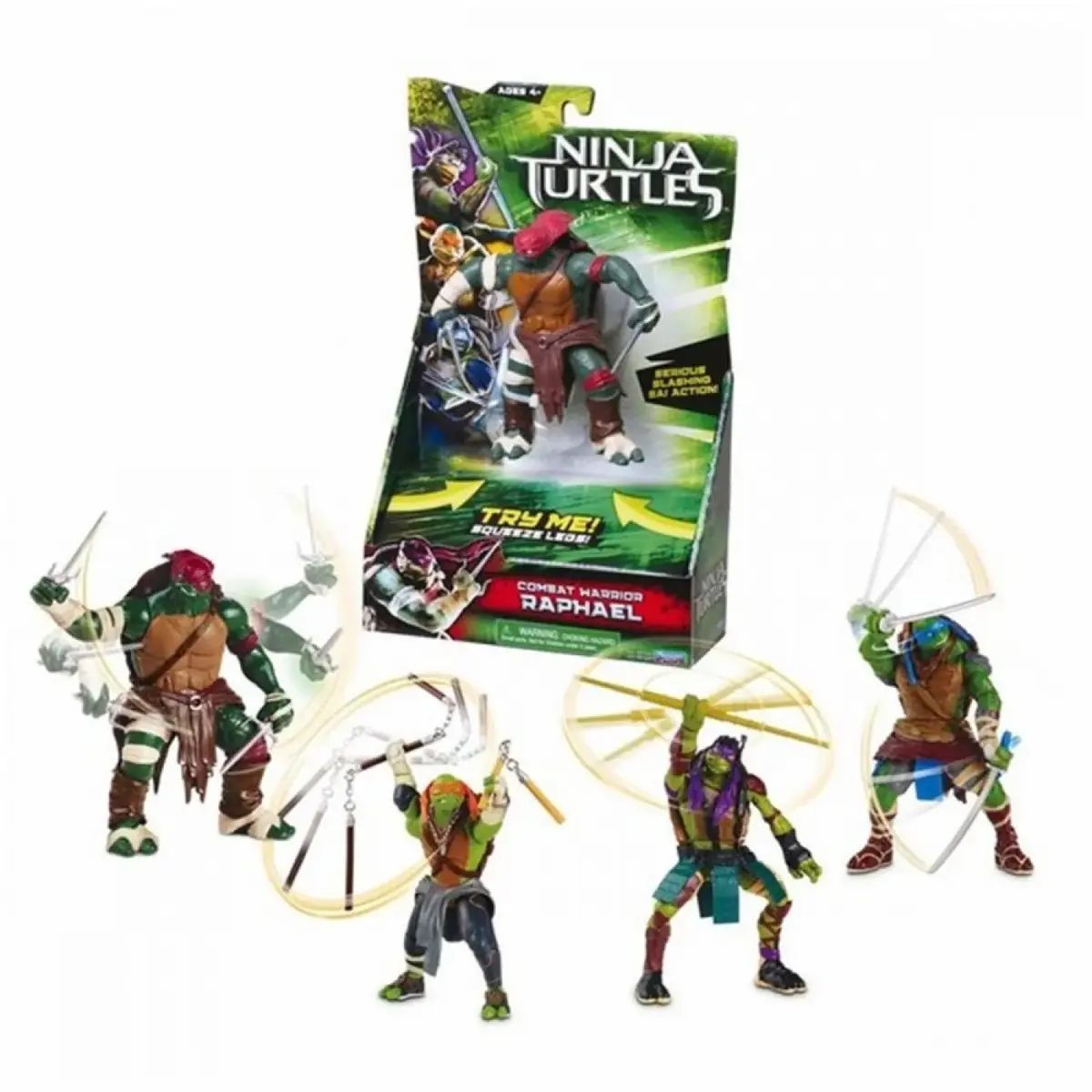 Ninja Turtles Hareketli Figürler