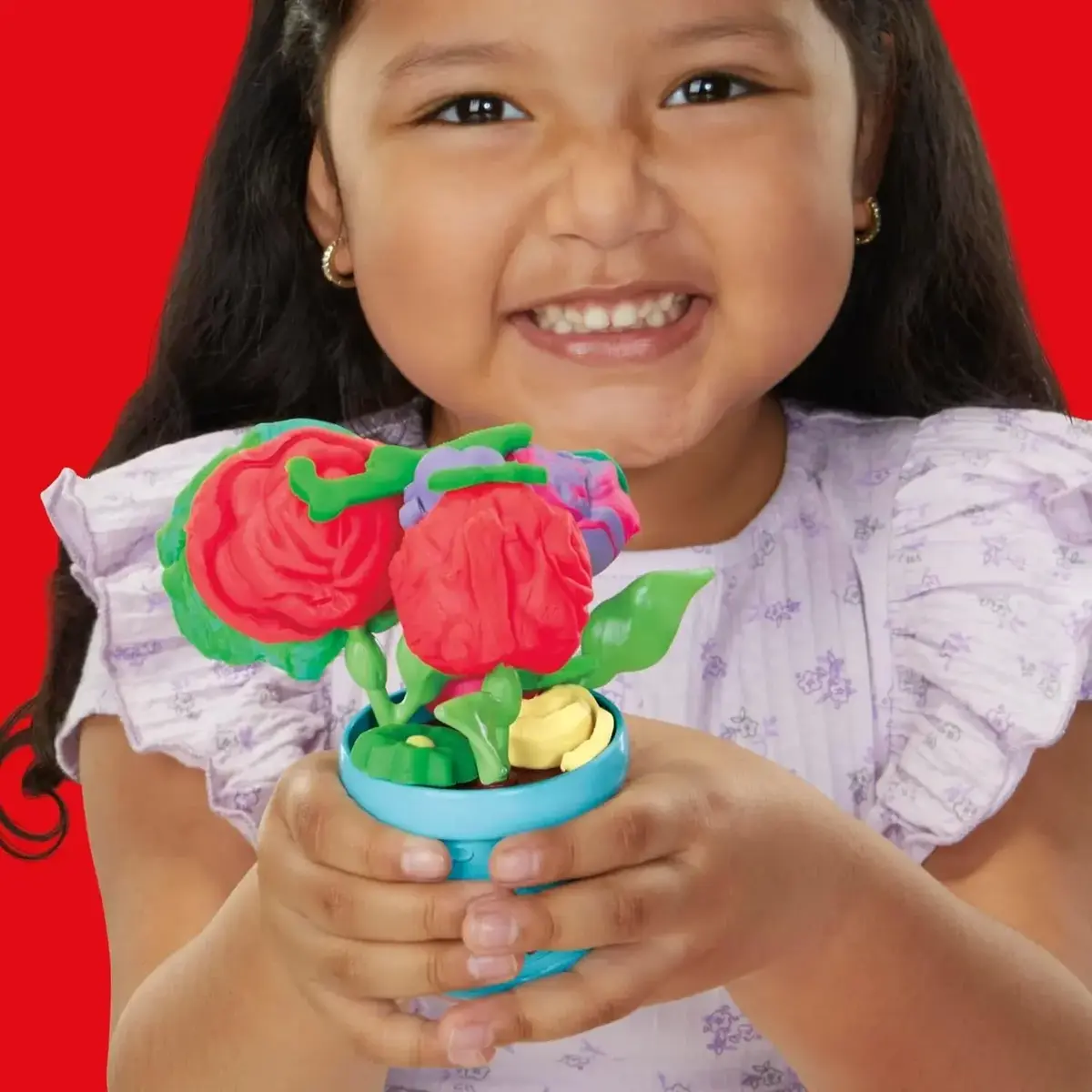 Play-Doh Renkli Çiçekler Botanik Oyun Seti