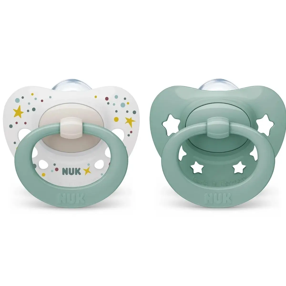 Nuk Signature Silikon Emzik 2li 0-6 Ay Erkek
