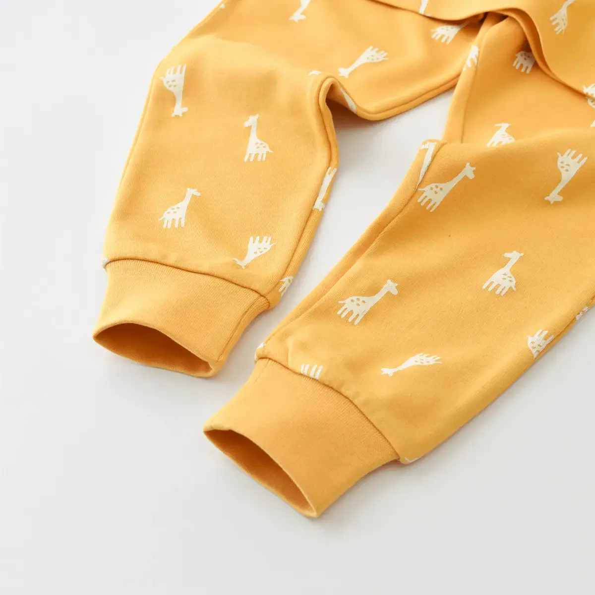 Bibaby Pijama Takımı Happy Graffe Hardal