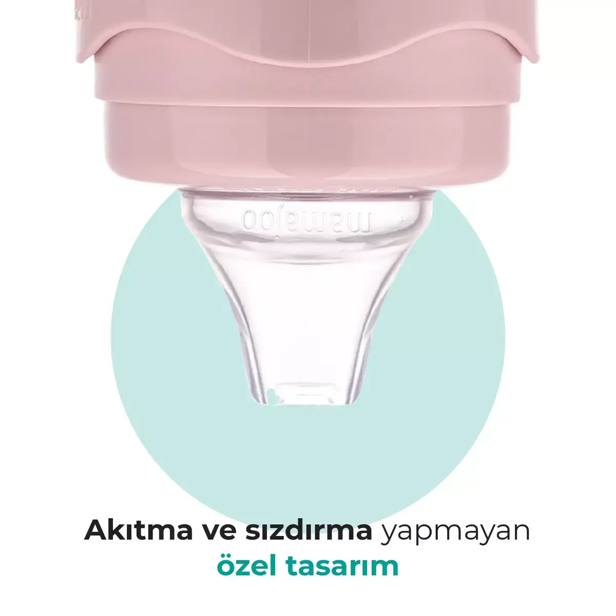 Mamajoo Kulplu Eğitici Bardak 270 ml Powder Pink