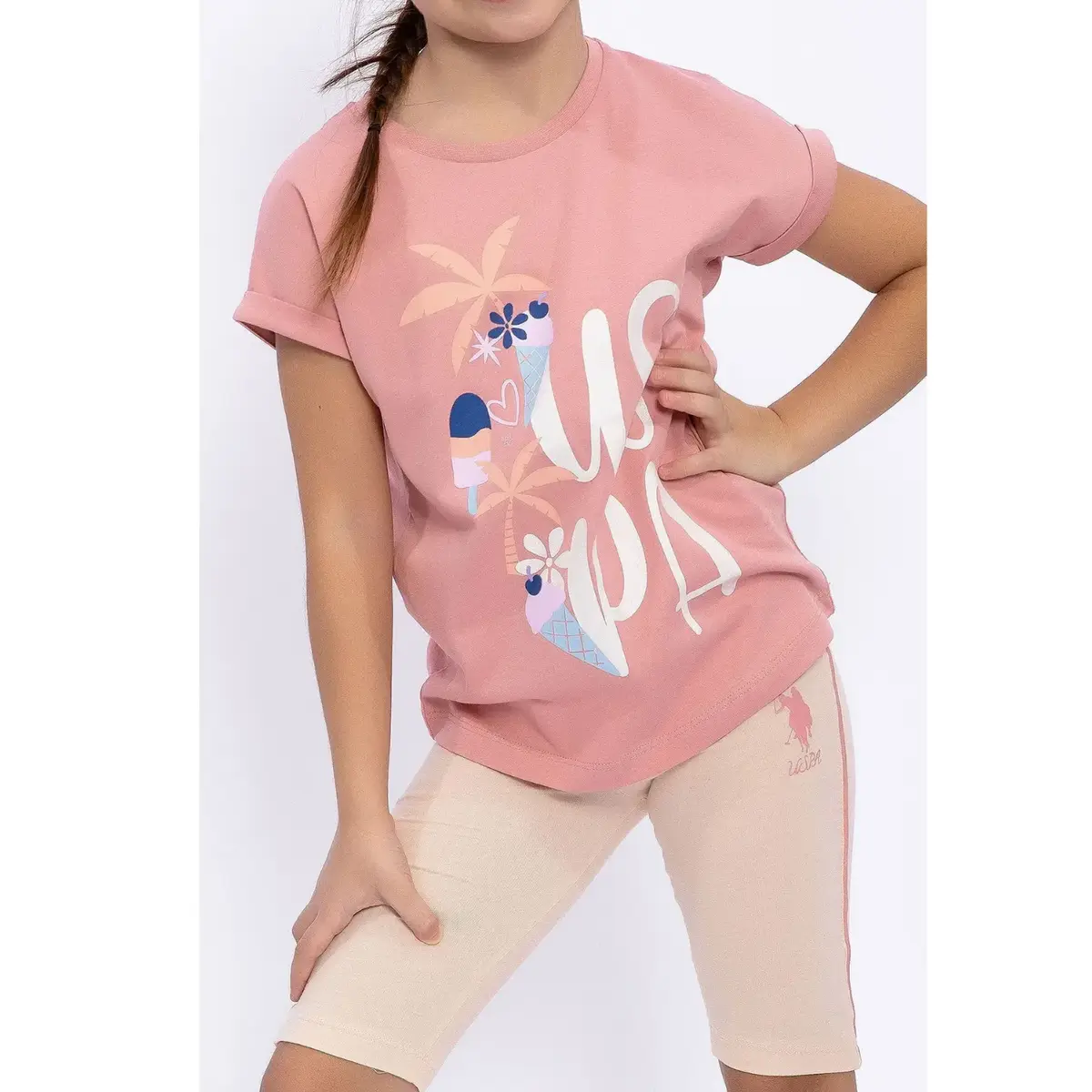 U.S Polo 2li Takım Taytlı