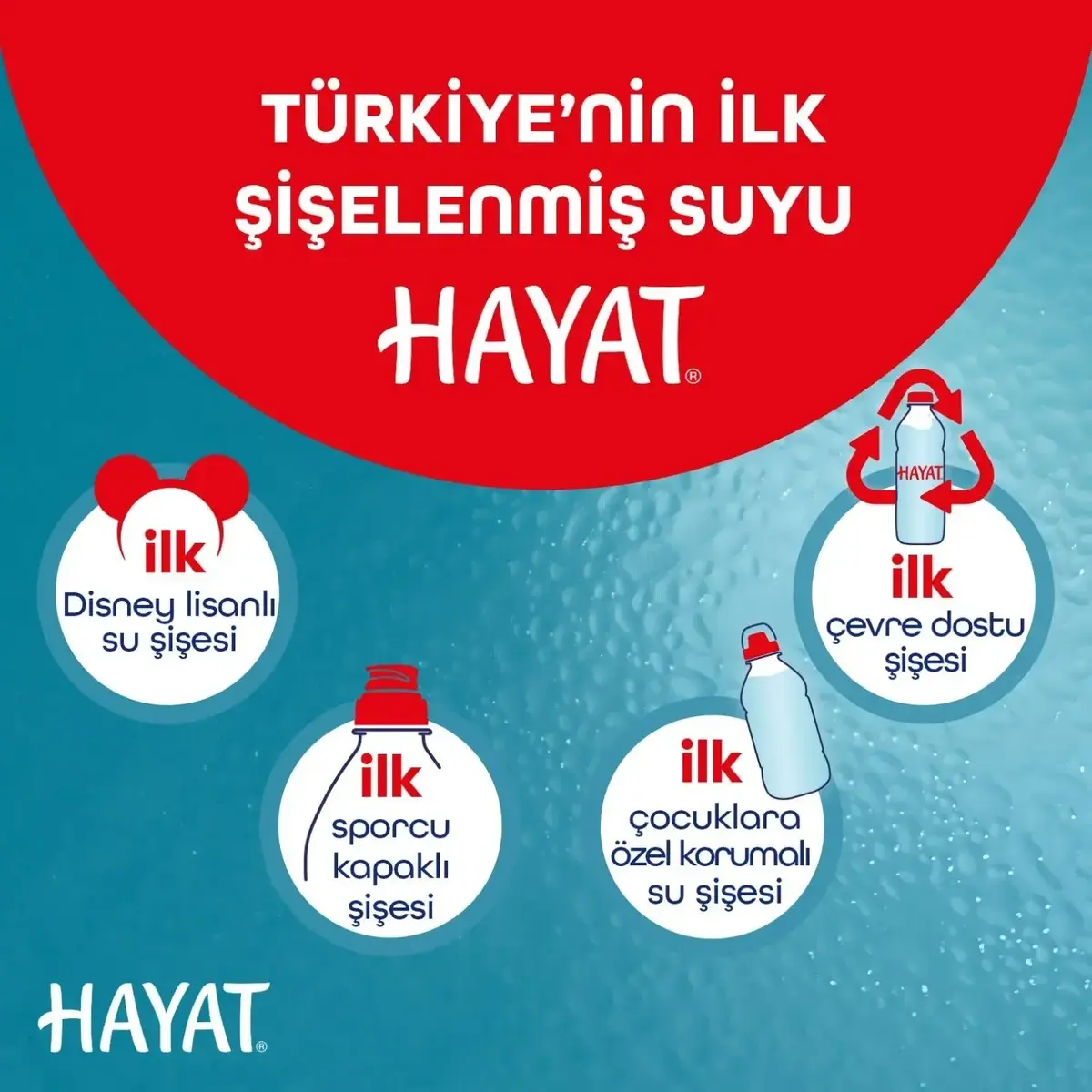 Hayat Doğal Mineralli Su 6lı