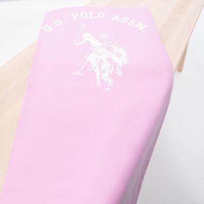 U.S. Polo Battaniye Pembe