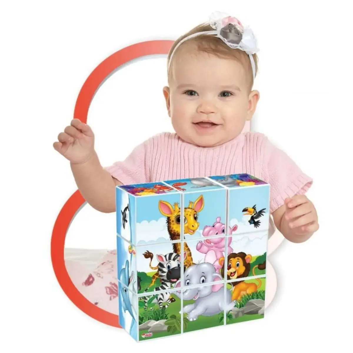 Fen Toys Aklımda Resimli Küpler 9lu