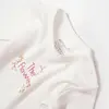 Bibaby Organik Body The Flowers Ekru - Pembe