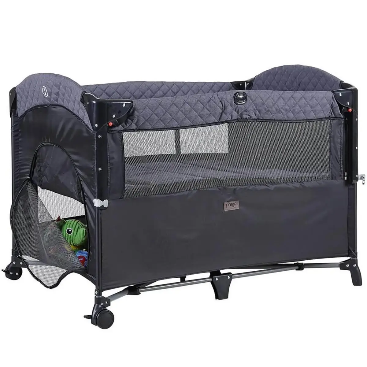 Prego 8041 Miami Basic Anne Yanı Oyun Parkı 70x110 cm Füme