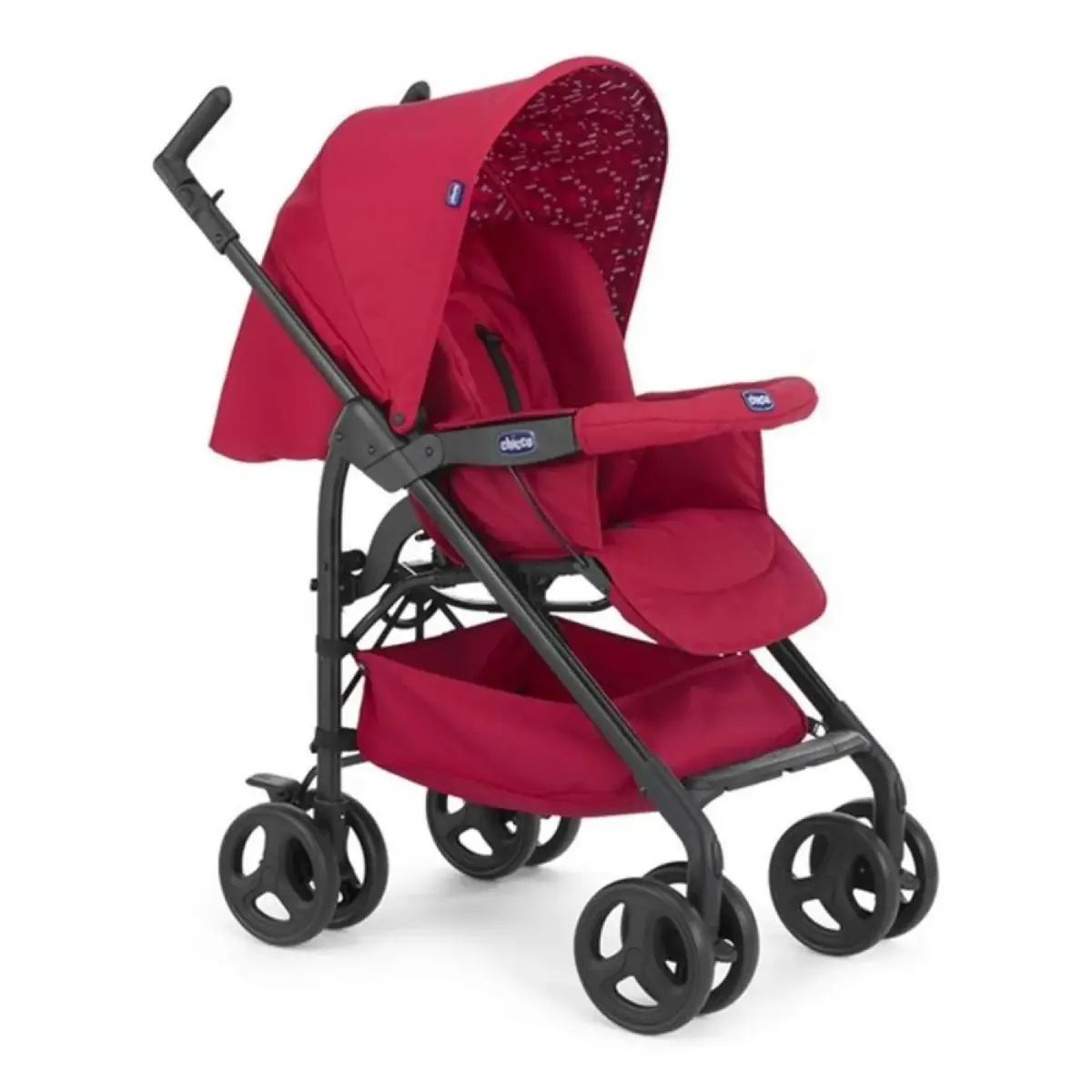 Chicco Trio Sprint Travel Sistem Bebek Arabası Black Scarlet