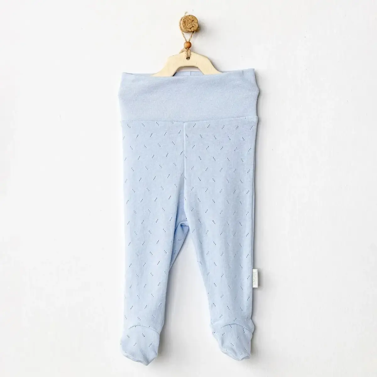 Andy Wawa Pantolon Patikli Jacquard Basic Mavi Andy Wawa Pantolon Patikli Jacquard Basic Mavi