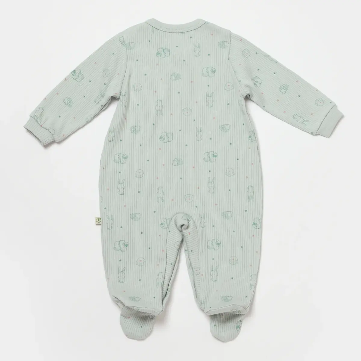 Bibaby Organik Salopet Modal Play With Me Mint - Rose