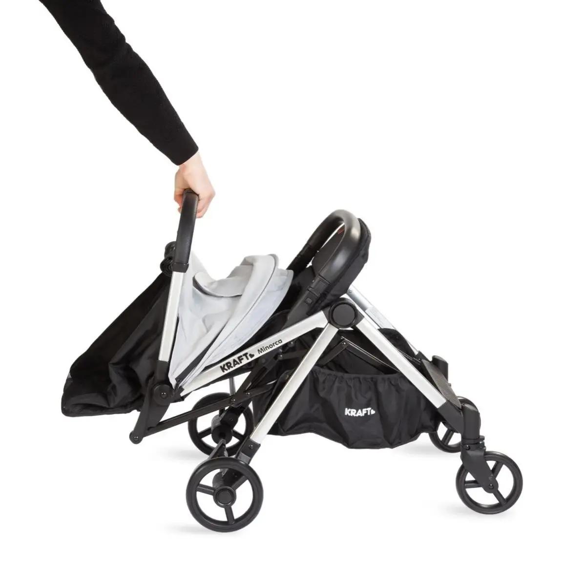 Kraft Minorca Bebek Arabası Grey Melange