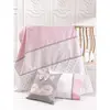 Momishop Bebek Nevresim Takımı Fox Pembe