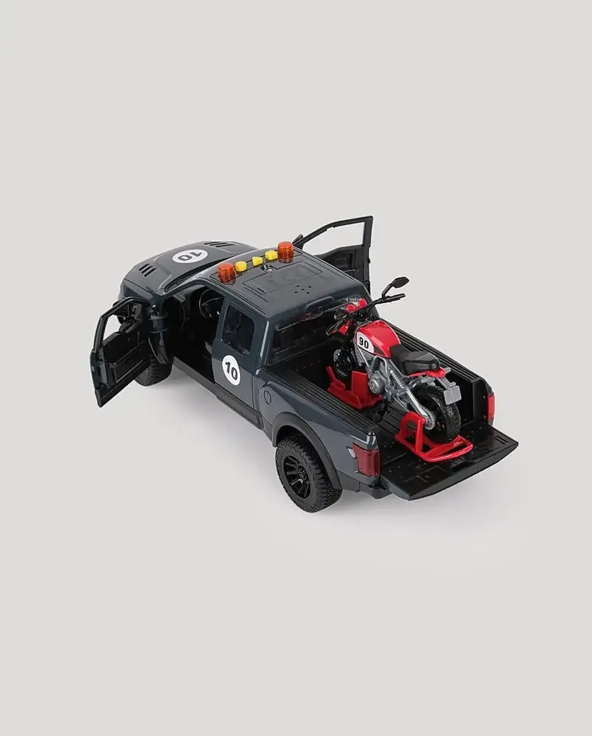 Let's Drive Sesli ve Işıklı Pikap ve Motosiklet