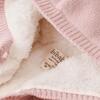 Bibaby Hırka Triko Desenli Welsoftlu Pembe