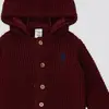 U.S. Polo Hırka Triko Bordo