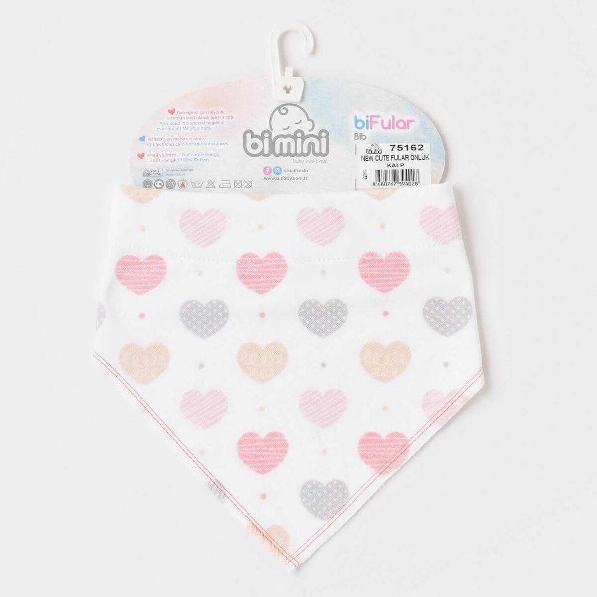 Bibaby Fular Önlük Bimini New Cute Kalp