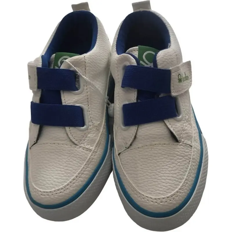 Benetton Ayakkabı Spor Patik Beyaz - Saks
