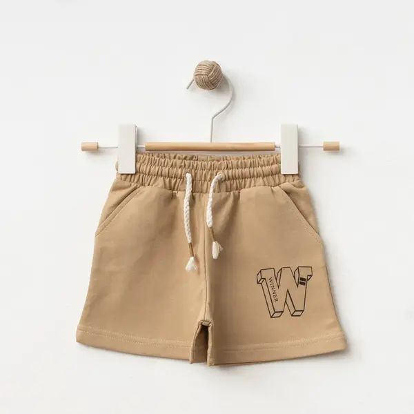 Winimo Şort W Baskılı Sütlü Kahve