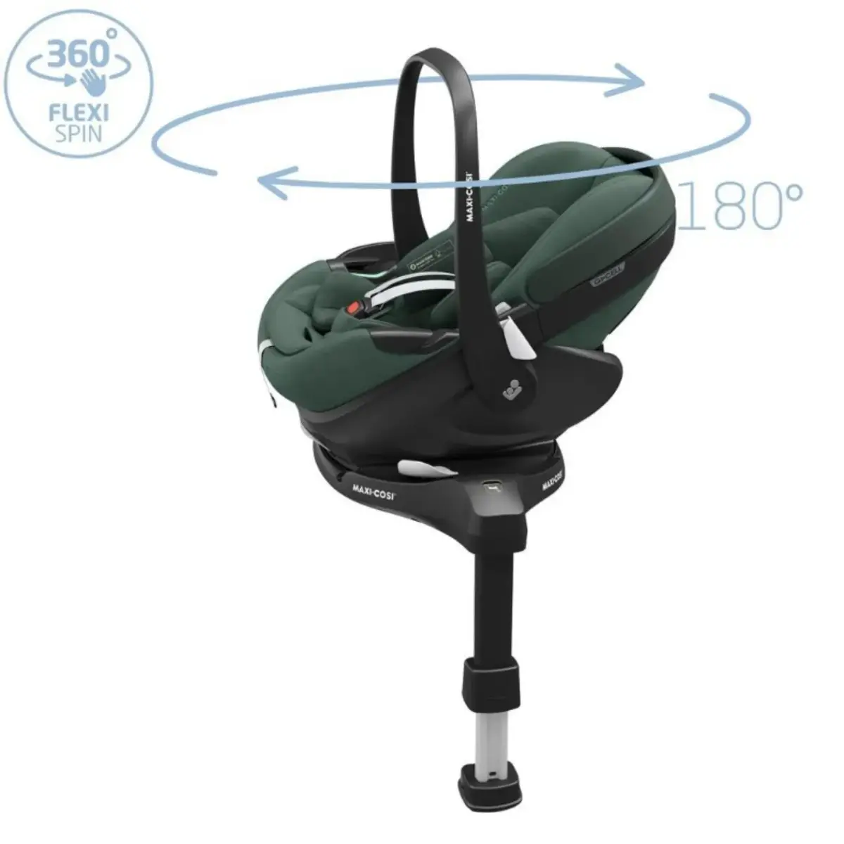 Maxi Cosi Pebble SlideTech Tam Yatabilen Oto Koltuğu 0-13 Kg Essential Green