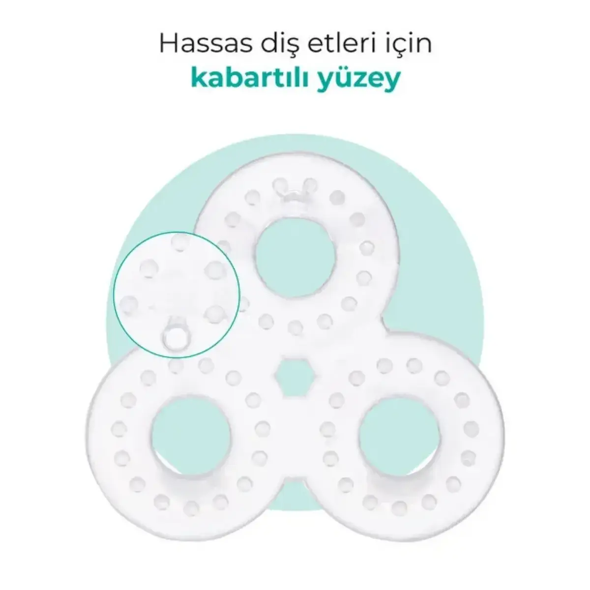 Mamajoo Silikon Diş Kaşıyıcı Halka