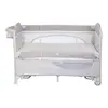 Kraft Calipso Bedside Anne Yanı Oyun Parkı 70x120 cm Light Grey
