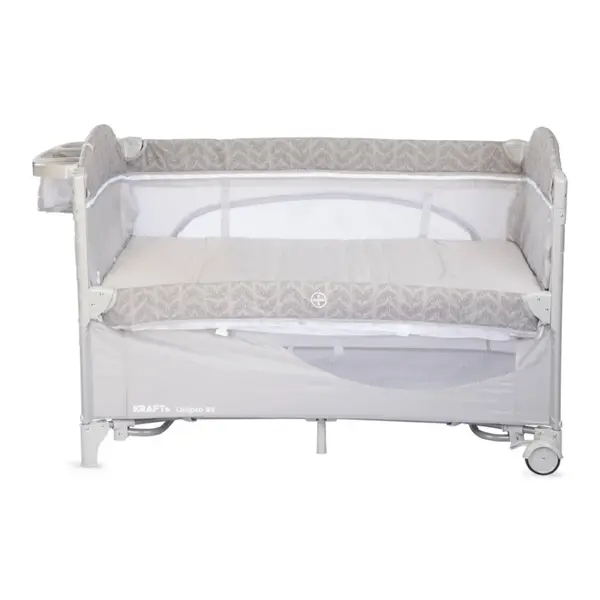 Kraft Calipso Bedside Anne Yanı Oyun Parkı 70x120 cm Light Grey