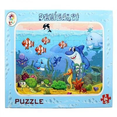 Laço Kids Frame Puzzle Denizaltı