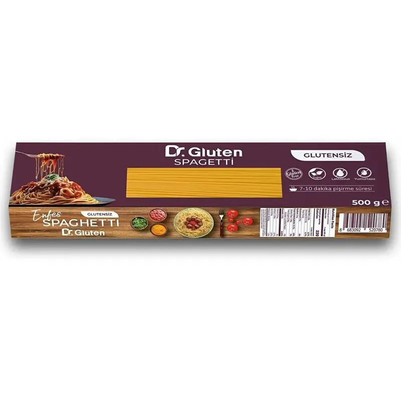 Dr. Gluten Glutensiz Spagetti Makarna 500 Gr