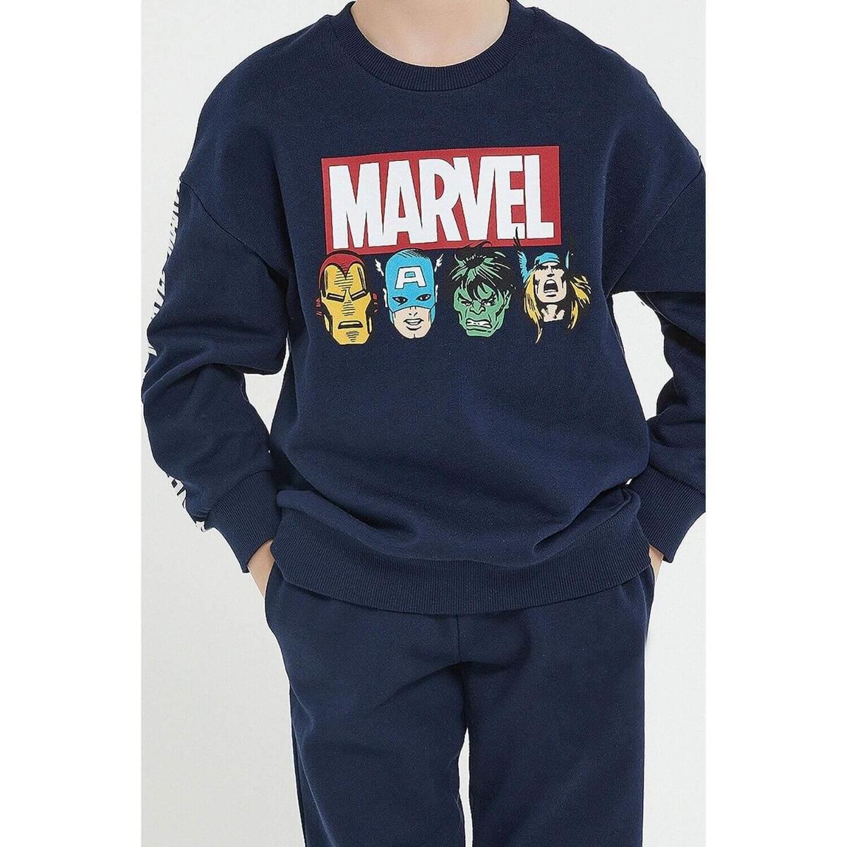 Marvel Comis Eşofman Takımı Lacivert