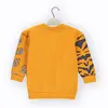 Overdo Sweatshirt Aslan Baskılı Hardal