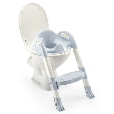 Thermo Baby Kiddyloo Merdivenli Tuvalet Adaptörü Buz Mavisi