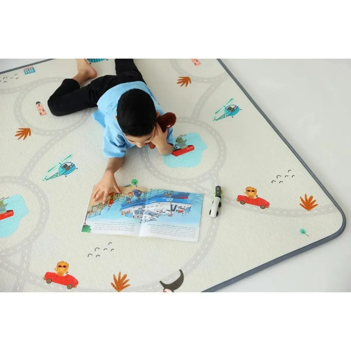 Coolmats Eğlenceli Gezi -Yıldızlar Oyun Halısı 140x100x1