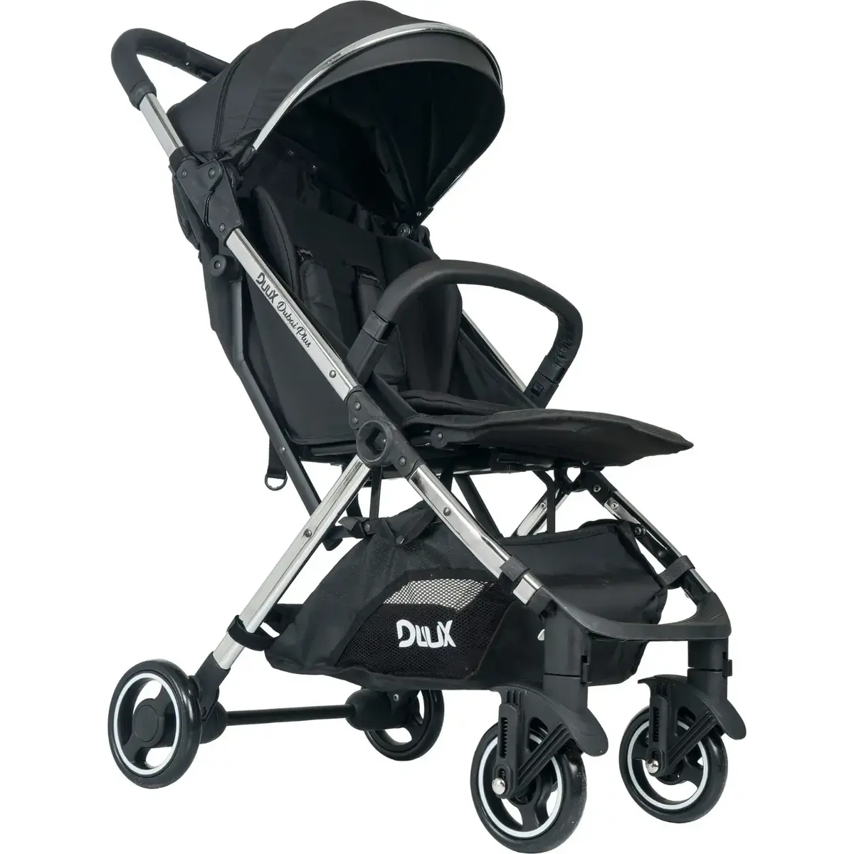 Duux Dubai Plus Kabin Bebek Arabası Siyah