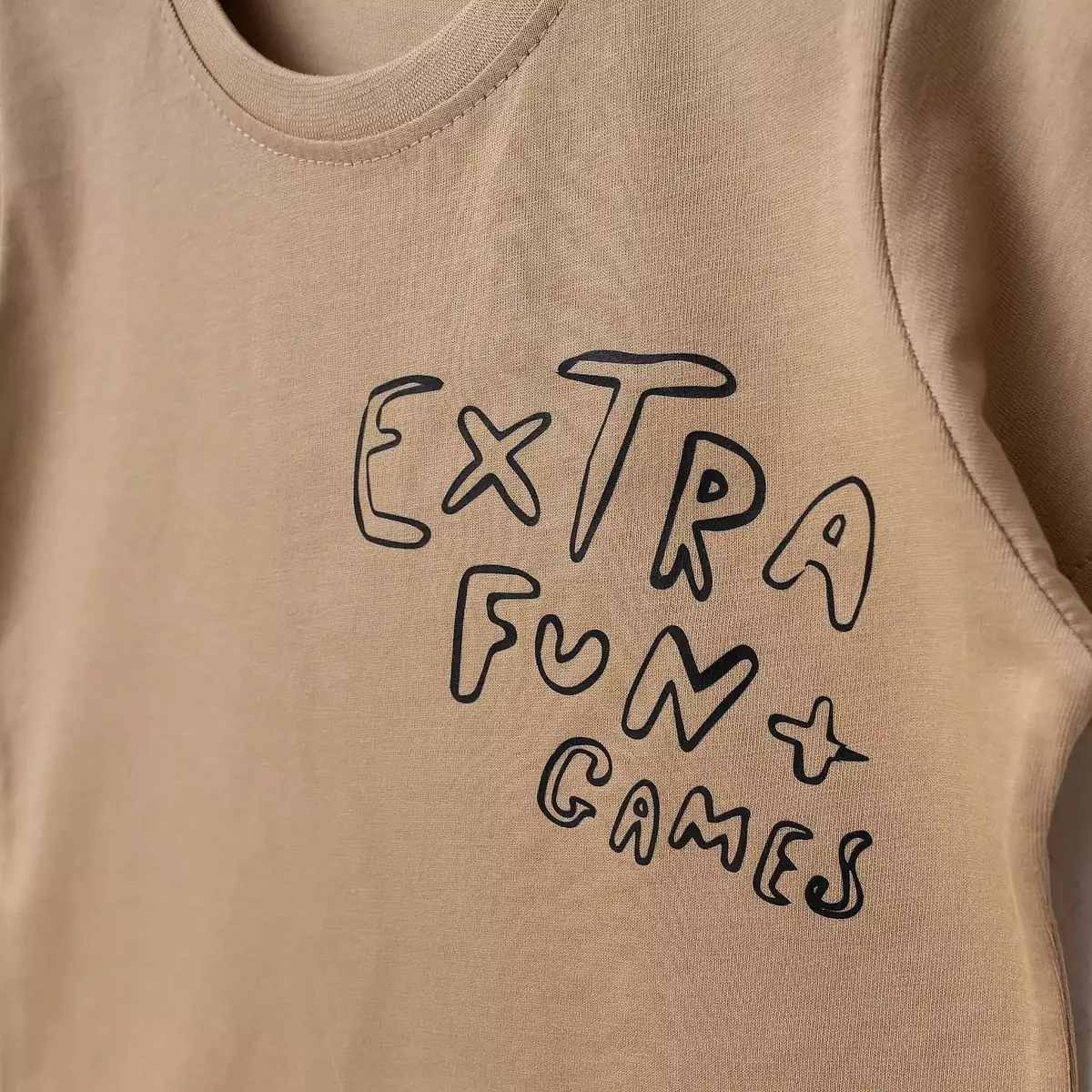 Bebolly 2li Takım Extra Fun Baskılı S.Kahve