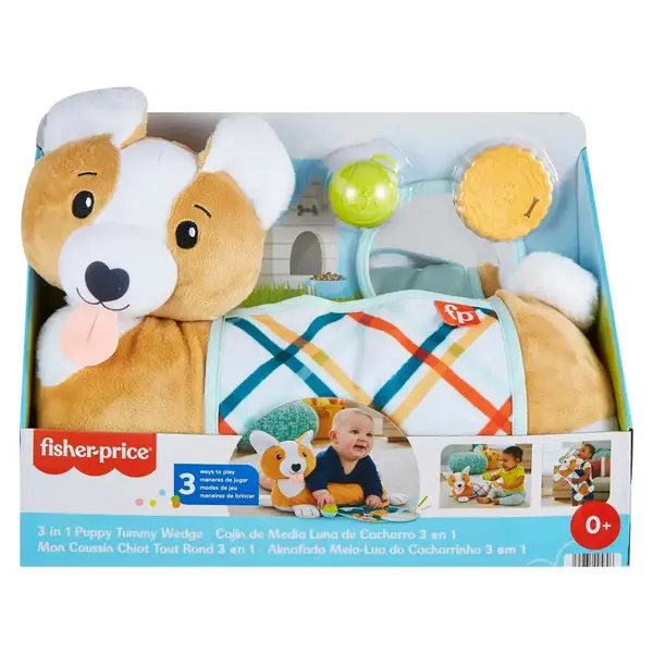 Fisher Price 3'ü 1 Arada Köpekçik Uzanma Yastığı