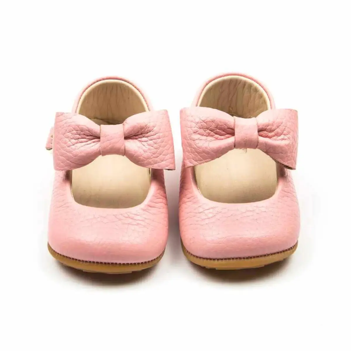 Ella Bonna Bebek Ayakkabısı Hakiki Deri Mary Jane Pembe
