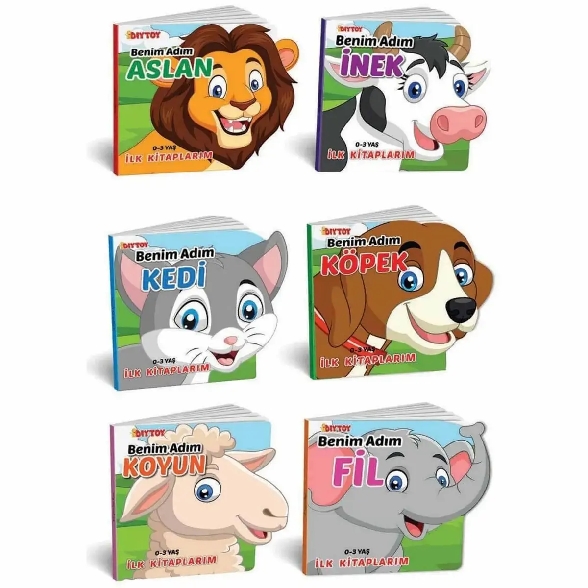 Ben Kimim Hayvanlar 6 lı Set
