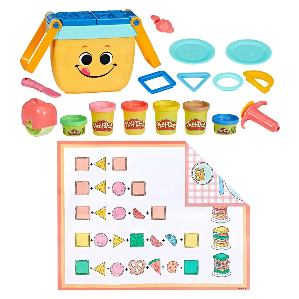Play-Doh Piknik Şekilleri Başlangıç Seti