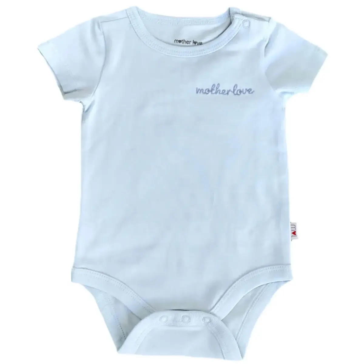 Mother Love Body Kısa Kol Basic Mavi