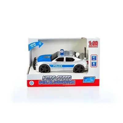 Nitro Speed 1:20 Polis Arabası Gri