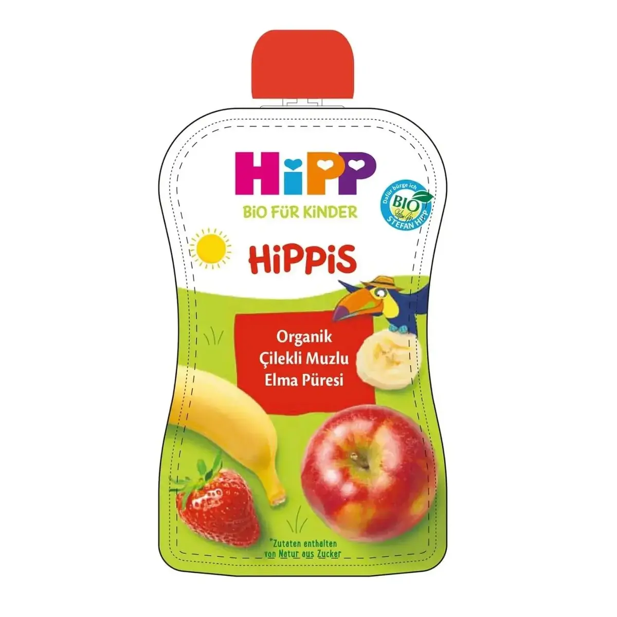 Hipp Organik Muzlu Elmalı Armut Püresi 100 gr