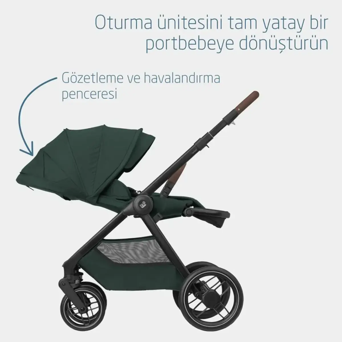 Maxi-Cosi Oxford Bebek Arabası Twillic Green