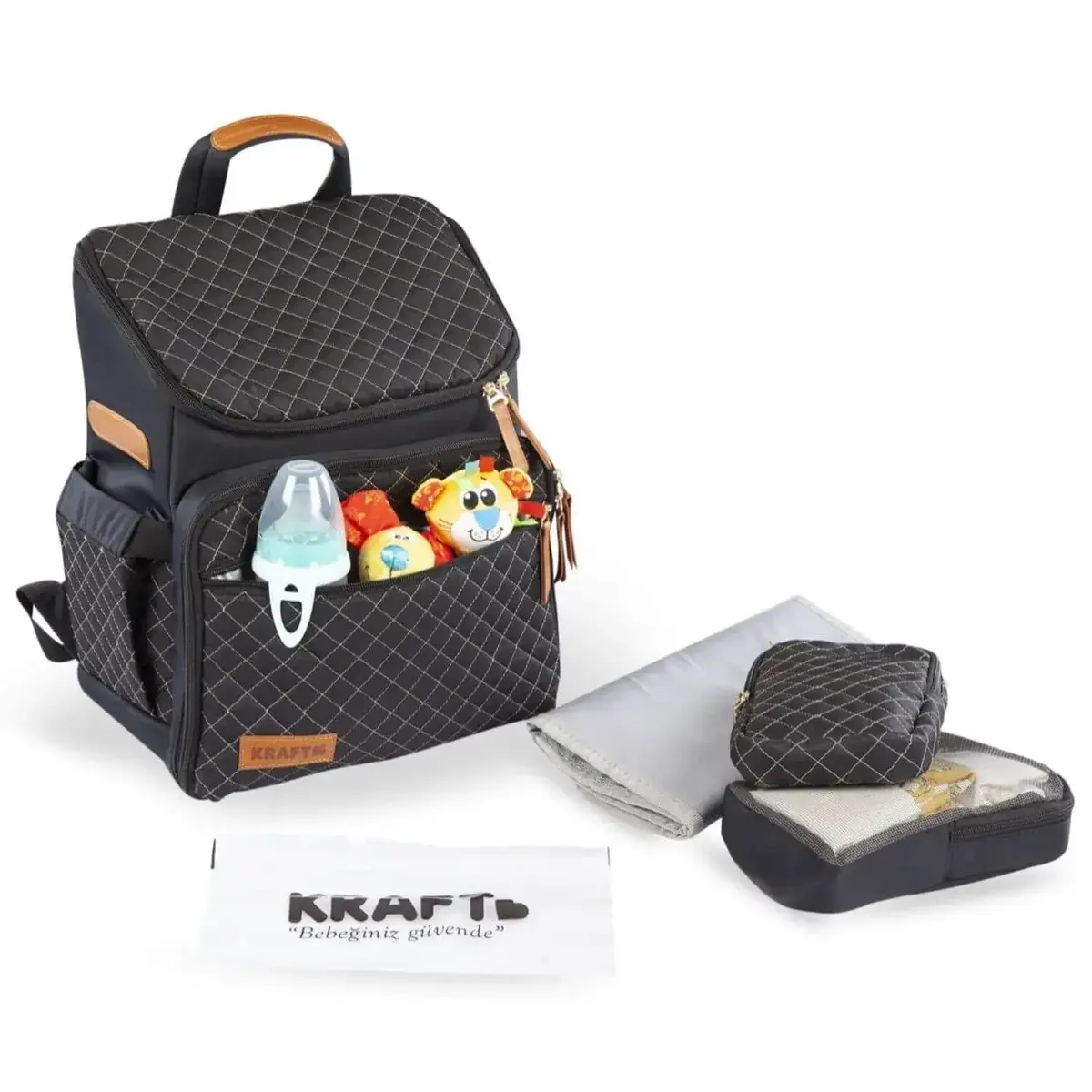Kraft Diamond Anne Bebek Bakım Çantası Lacivert