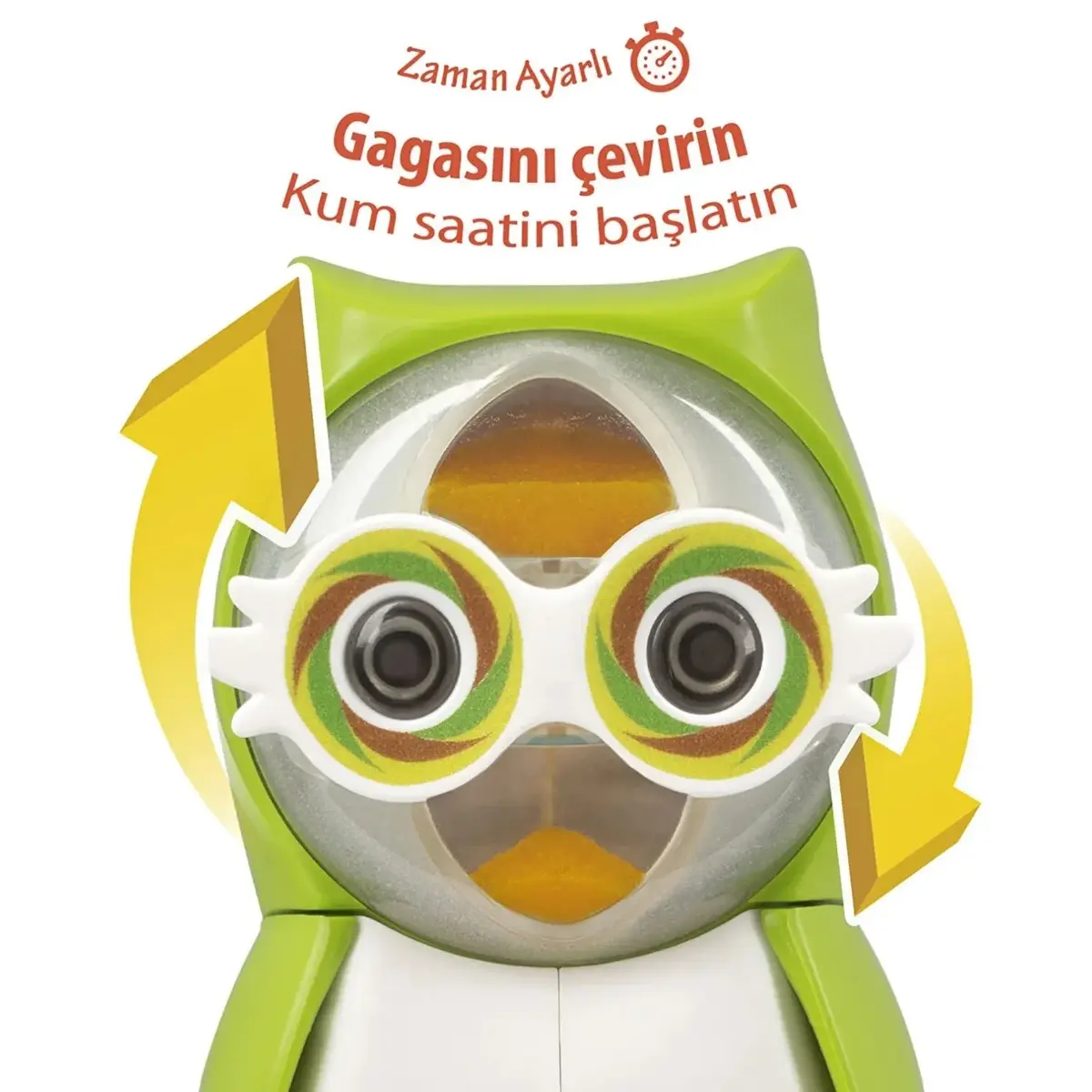 Rocs Flipper Kum Saatli Hijyenik Diş Fırçası Saklama Kabı