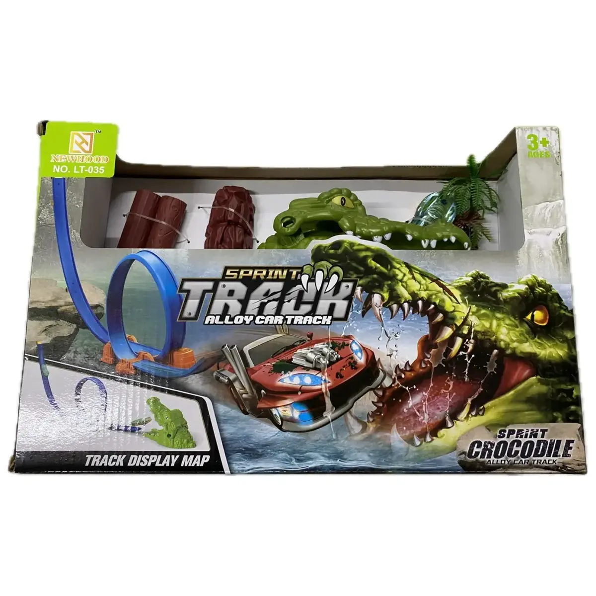 Araba Seti Timsah Roller Coaster 