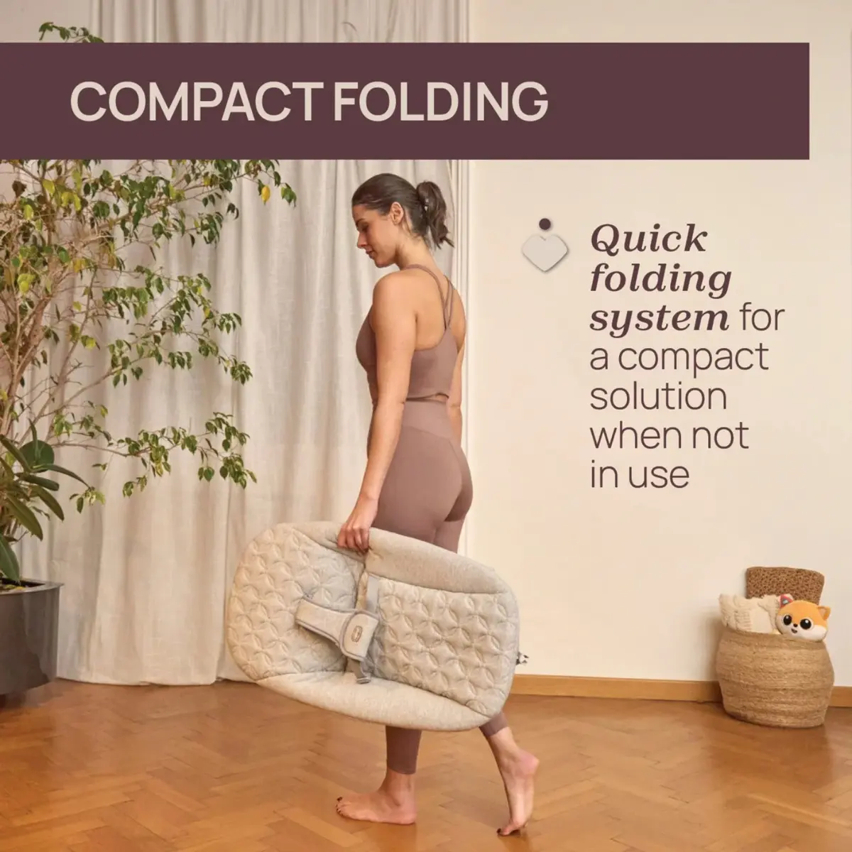 Chicco Zen Wave Ana Kucağı Wooden Grey