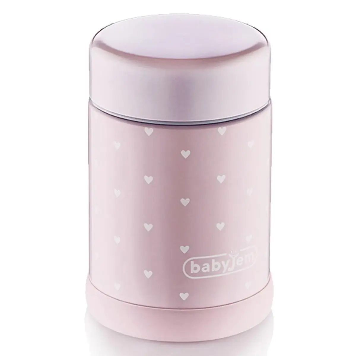 Baby Jem Tombul Termosu 350 ml Kalp Pembe 