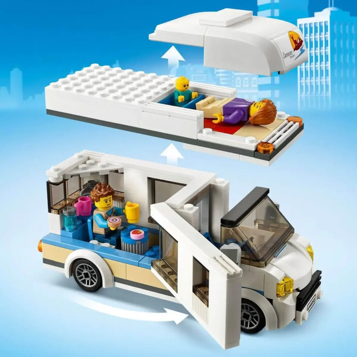 LEGO City Tatilci Karavanı 60283