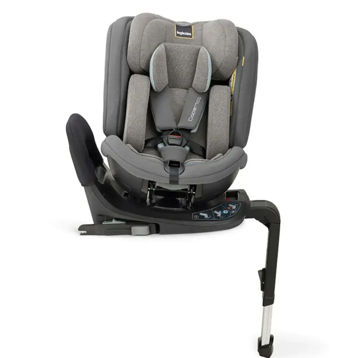 Inglesina Copernico I-Size 360° Oto Koltuğu 0-36 Kg Vulcan Black
